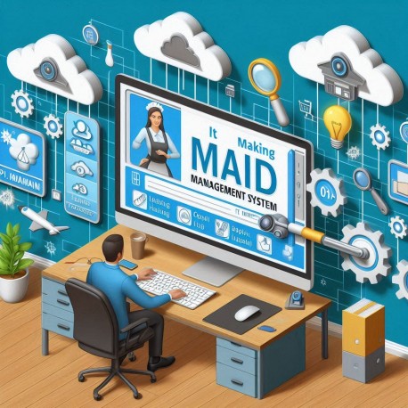 Maid Hiring Management System using PHP and MySQL